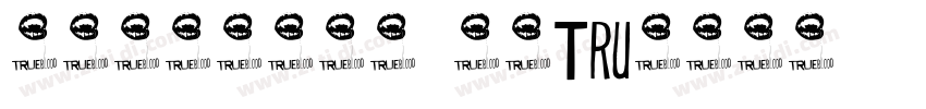 方正韵动特黑简体 常规Tru字体转换